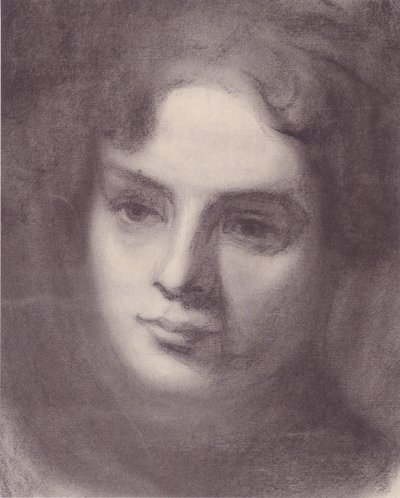 Portret van een meisje door Egon Schiele